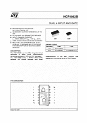 DataSheet HCF4082B pdf